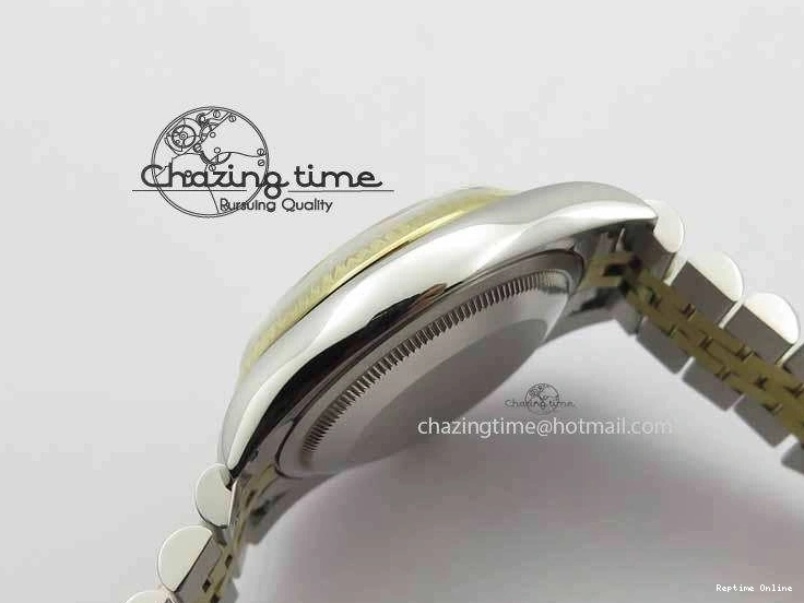 0510 DateJust 116234 SS YG BP Best Edition Gray Dial Diam Markers On SS YG Bracelet SA ZipUp 3745